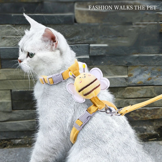 Pet Harness/Leash Collar Set