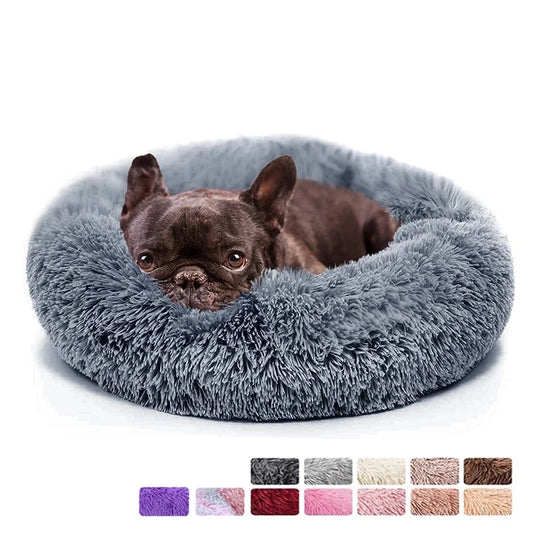 Washable Winter Donut Pet Bed