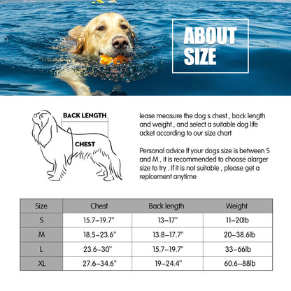Adjustable Dog Floating Vests/life vests