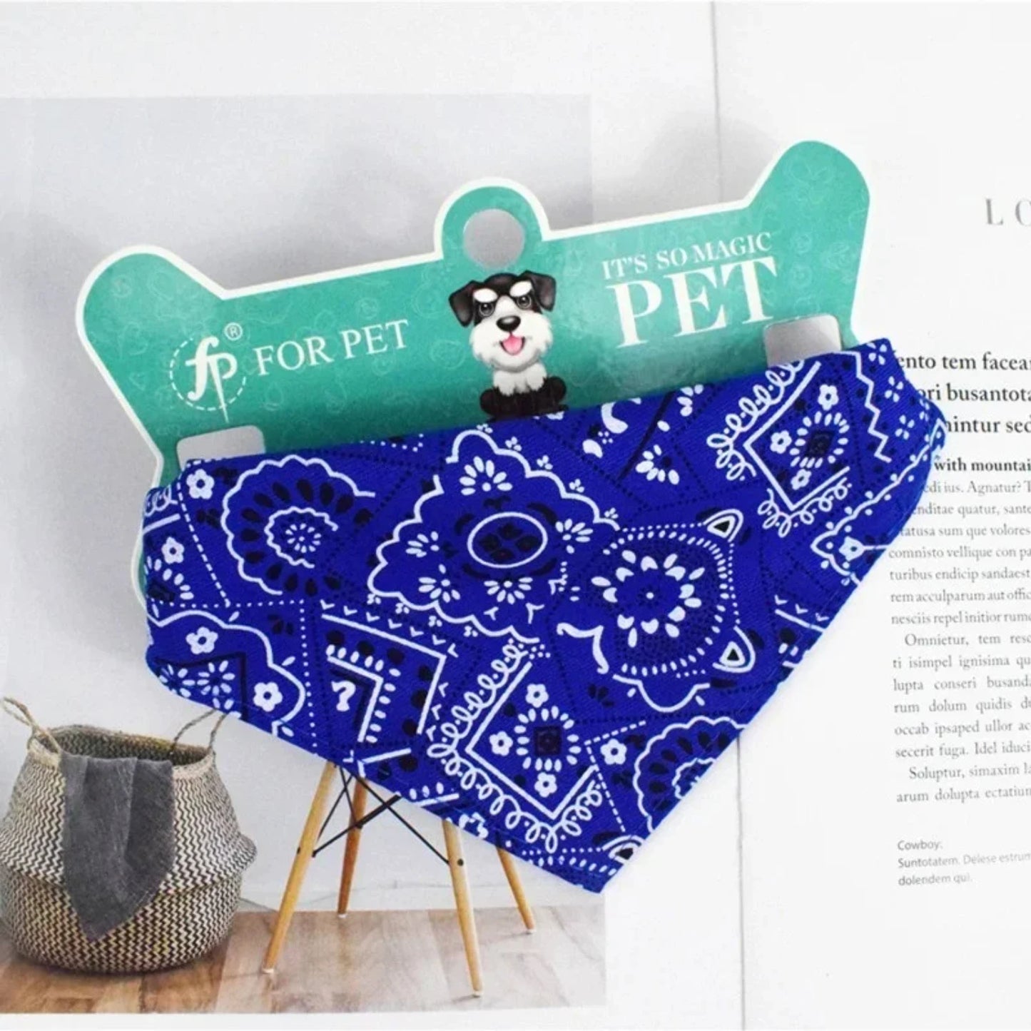 Adjustable Pet  Bandana/Neckerchief