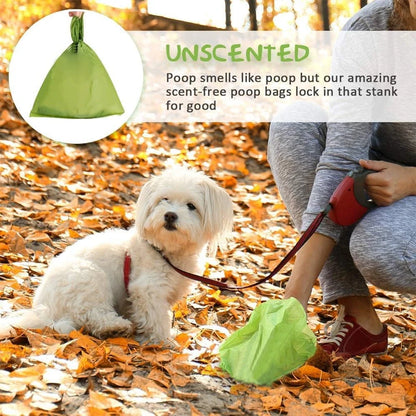 Dog Waste Bags with Dispenser