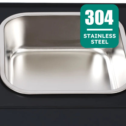 2-in-1 Elevated Foldable Stand w/ Bowls