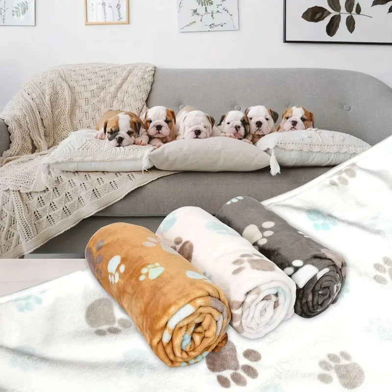 Thick, Soft, Flannel Pet Blanket
