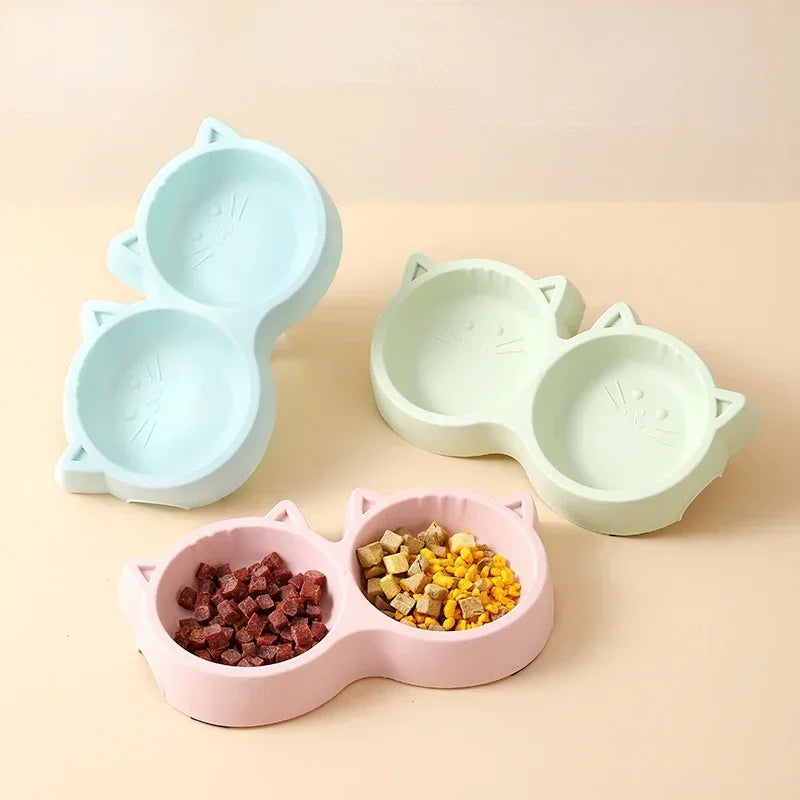 Pet Double Feeding Bowl