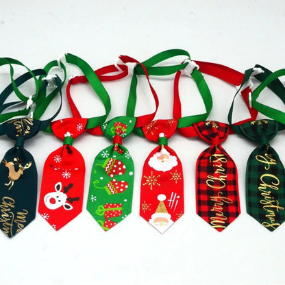 50pcs/lot Christmas Pet Bow Ties