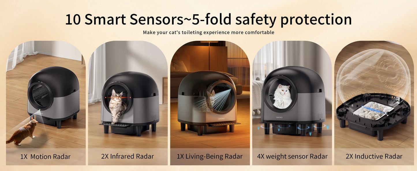 Self Cleaning Automatic Cat Litter Box