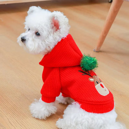 Warm Winter Christmas Clothes for Pets