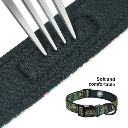 Personalized Dog Collar & Leash  Set