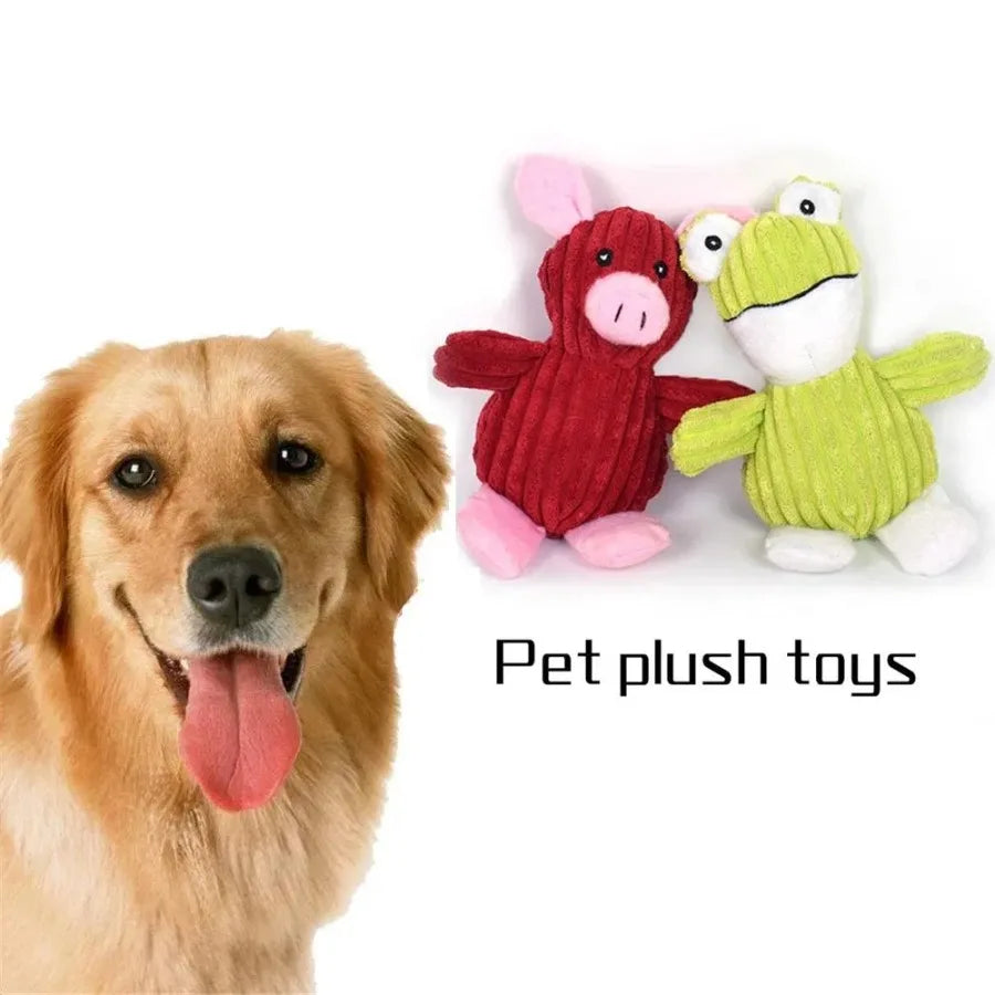 Plush Squeaky Dog Toys