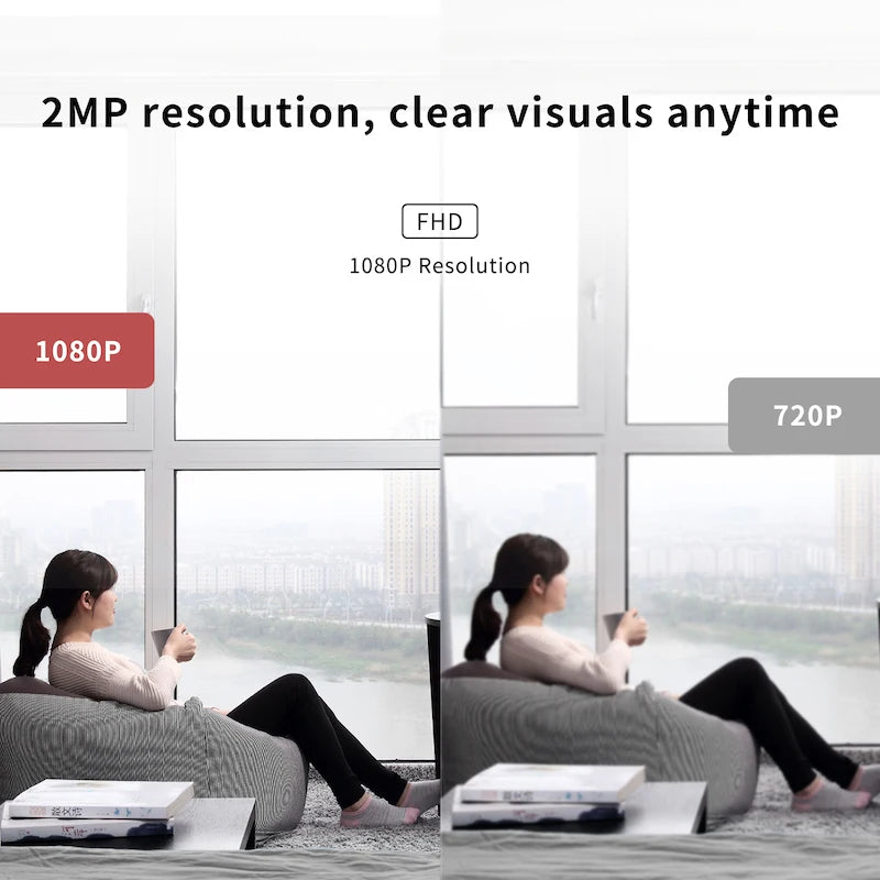 2PC Home  Indoor Pet Security Camera