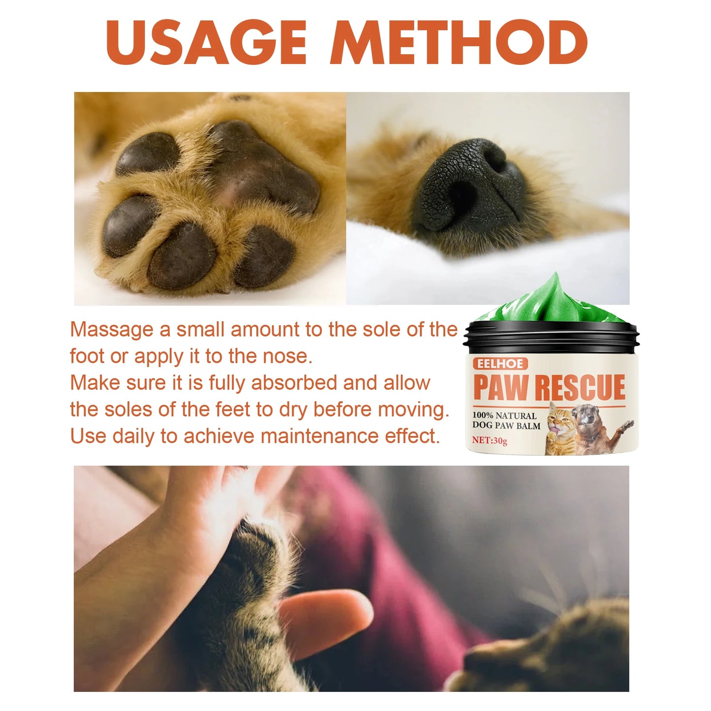 Pet Paw Cream