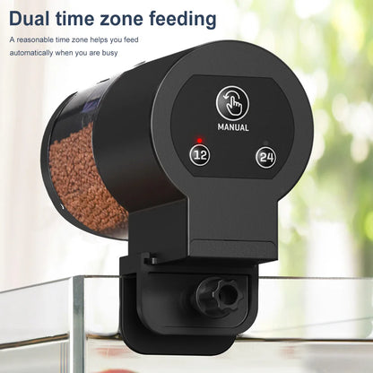 Large Capacity Automatic Fish Feeder for Aquariums