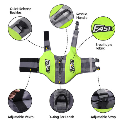 Adjustable Dog Floating Vests/life vests