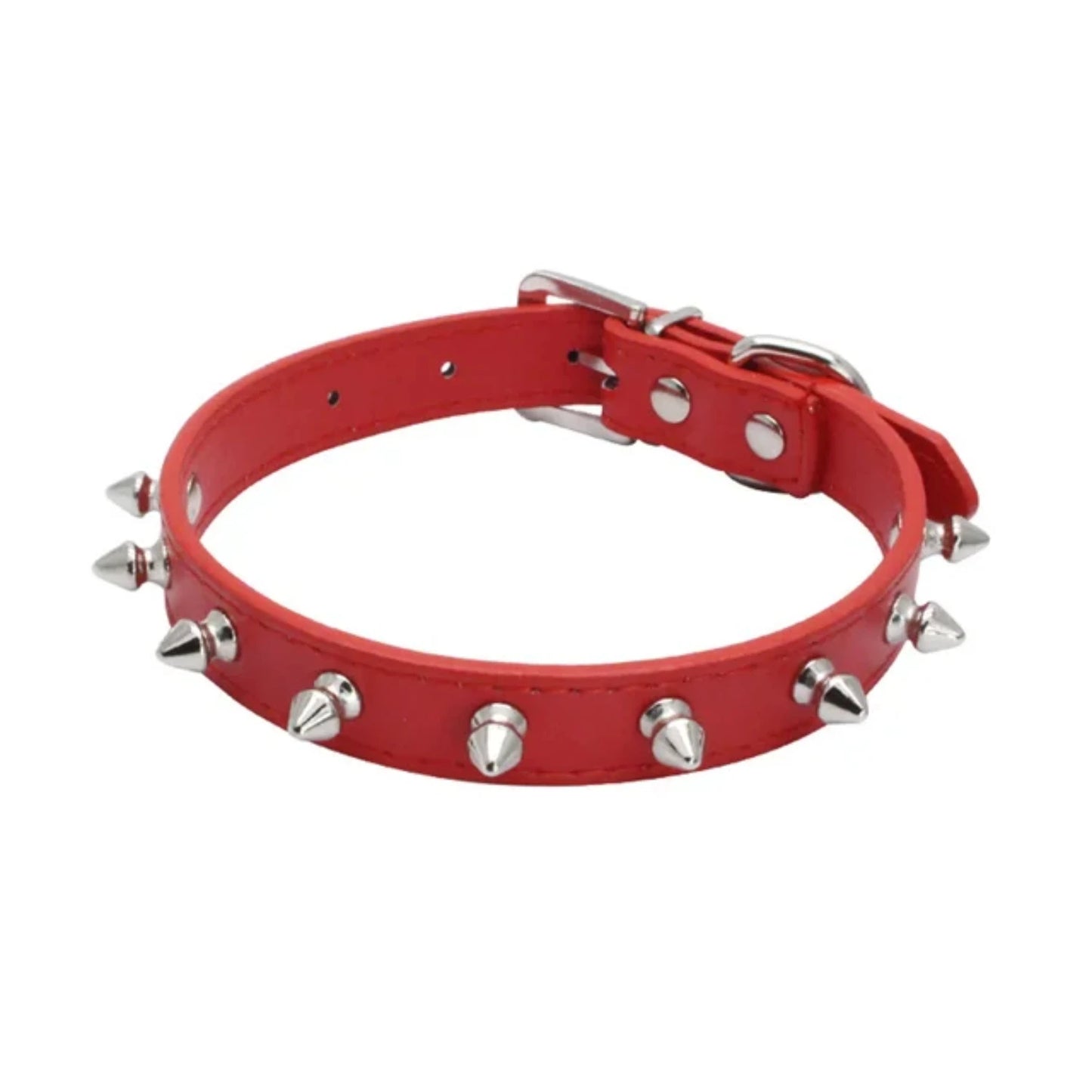 Leather/studded Pet Collar