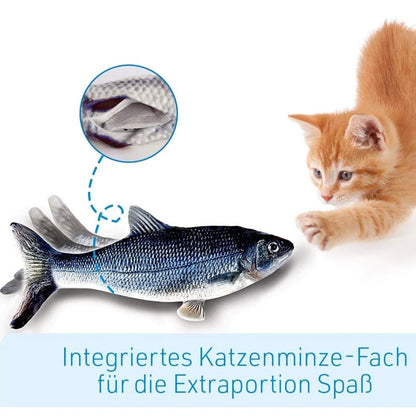 Fish Interactive Floppy Toy for Cats