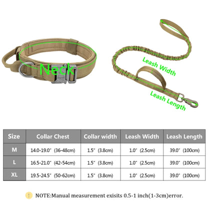 Military Tactical Dog Collar