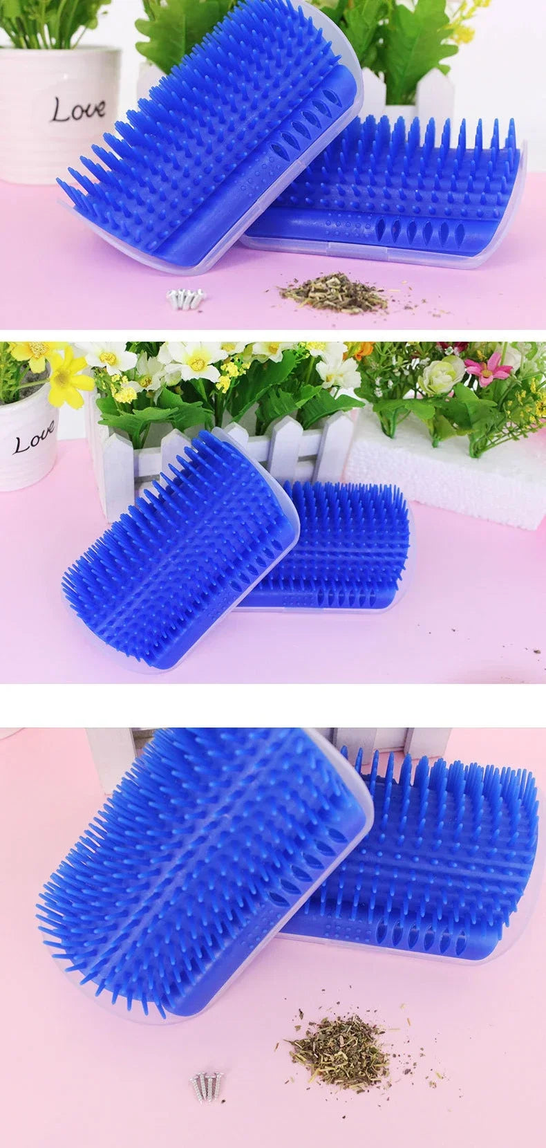 Removable Grooming Brush