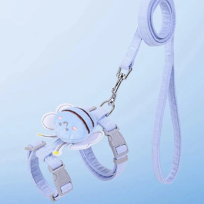 Pet Harness/Leash Collar Set