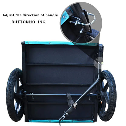 Foldable Pet Bike Trailer