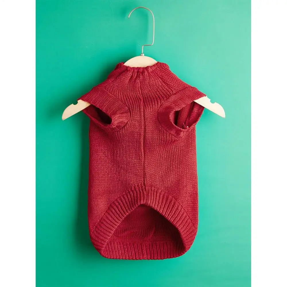 Puppy Christmas Sweater For Small to Medium Dogs