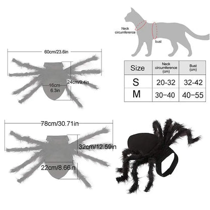 Halloween Spider Costume For Dogs