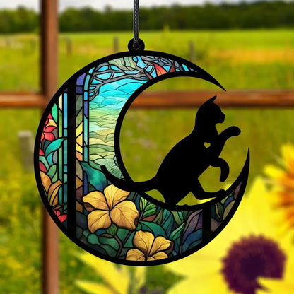 Cat Memorial Suncatcher