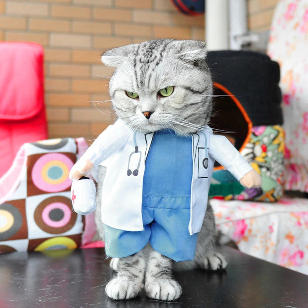 Doctor Halloween Costume for Dogs or Cats