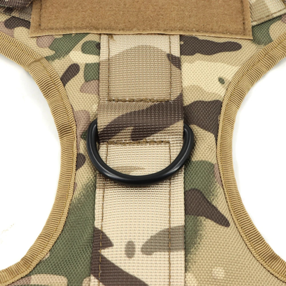 Military Style Large Dog Harness Collar & Accessories