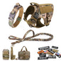 Military Style Large Dog Harness Collar & Accessories