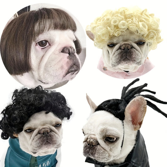 Funny Pet Wig For Dogs & Cats