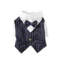 Bowtie Tuxedo Formal Shirt For Small Dogs