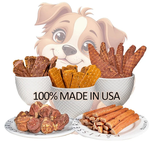 Dog Snacks Delicious Beef Jerky/Duck Jerky/Chicken Sweet Potato Sticks/Turkey Meatballs/Dried Salmon