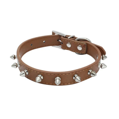 Leather/studded Pet Collar