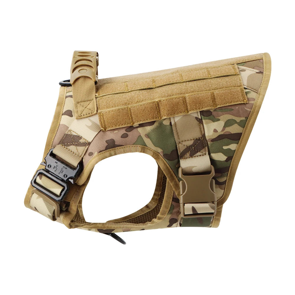 Military Style Large Dog Harness Collar & Accessories