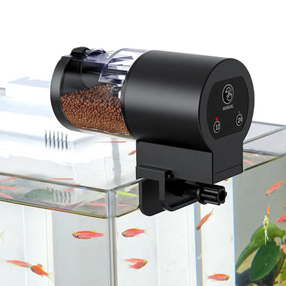 Large Capacity Automatic Fish Feeder for Aquariums