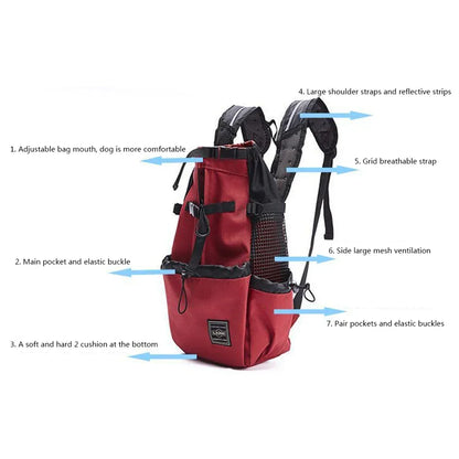 Breathable Dog Carrier Backpack