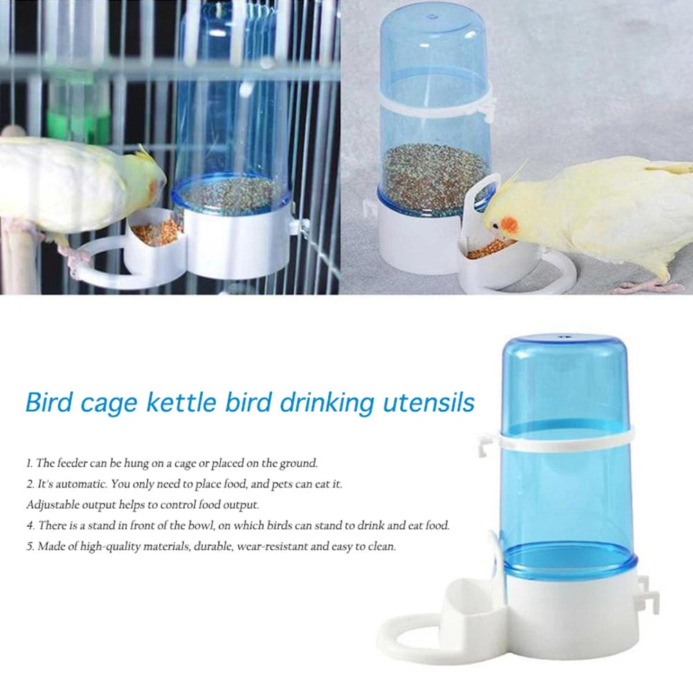 Pet Bird Water & Food Dispensers