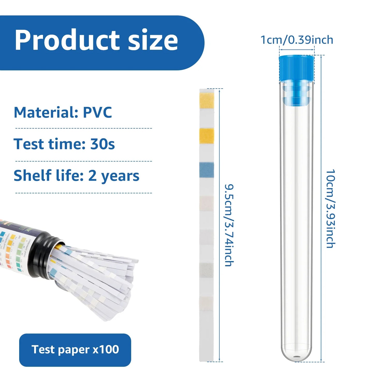 100 ct Aquarium Test Strips