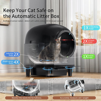 Self Cleaning Automatic Cat Litter Box