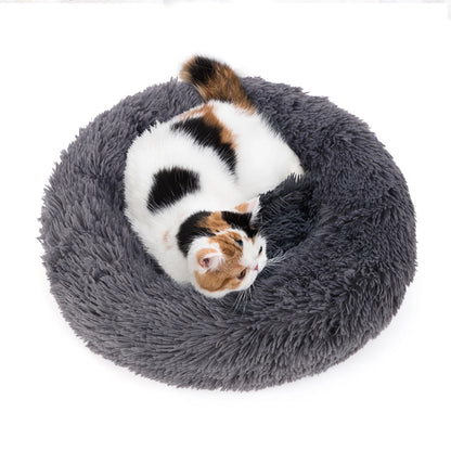 Soft Large Round Plush Pet Bed