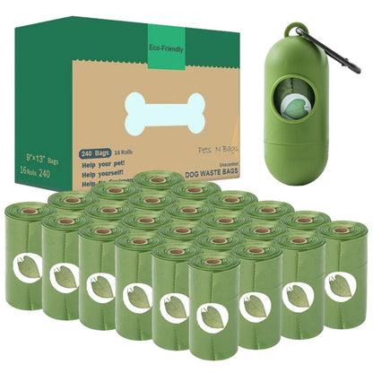 Dog Waste Bags with Dispenser