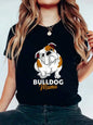 English Bulldog Mama Women's  T-Shirt