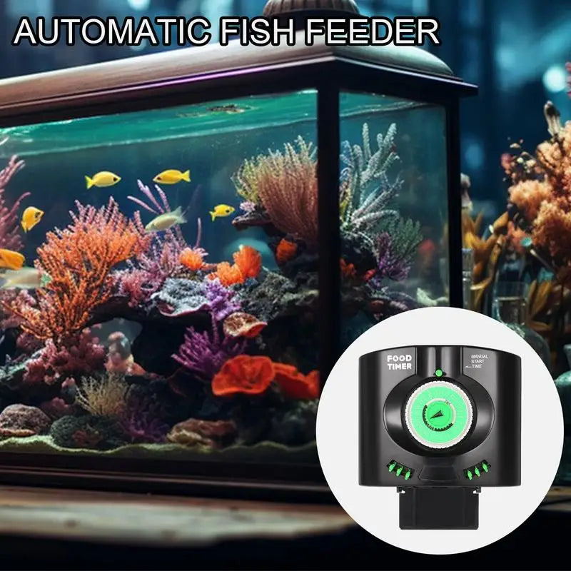 Aquarium Automatic Fish Food Dispenser