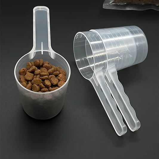 Transparent Pet Food Measuring Cup With Scale