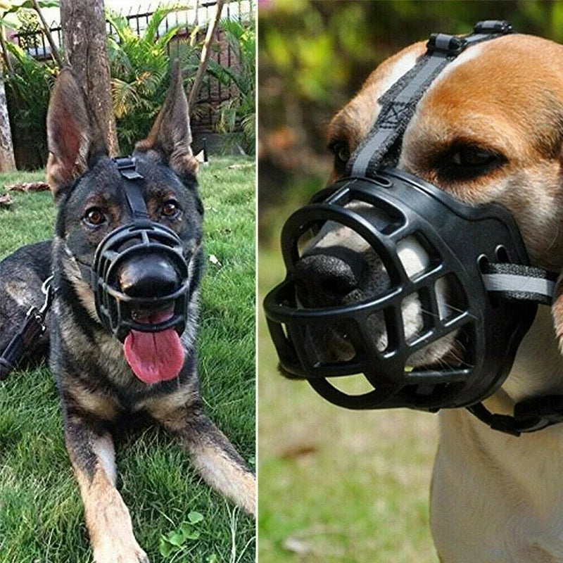 Soft Silicone Dog Muzzle Anti-biting Stop Barking Training Aid