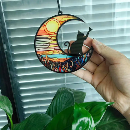 Cat Memorial Suncatcher