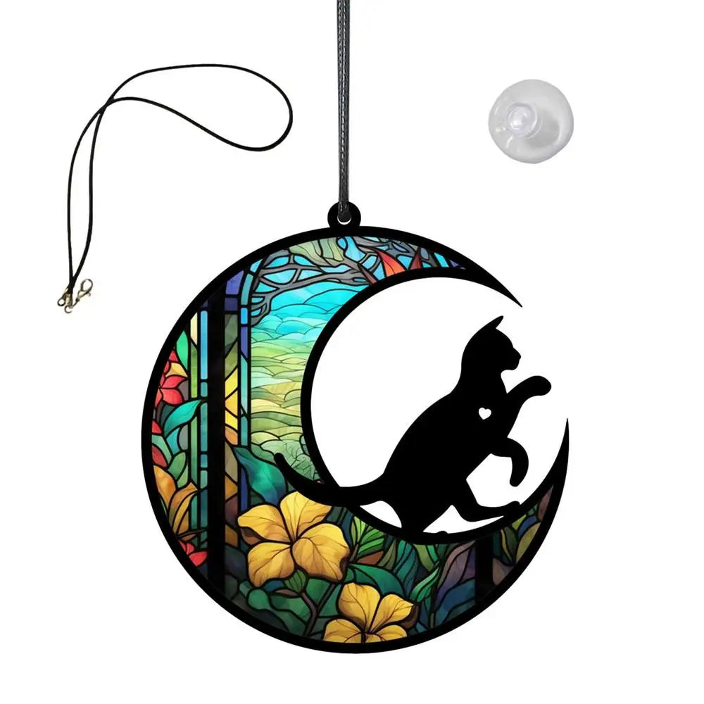 Cat Memorial Suncatcher