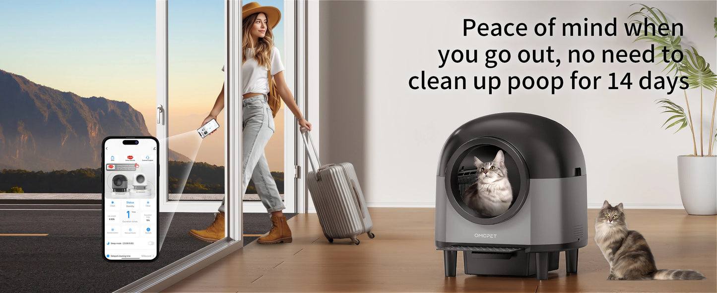 Self Cleaning Automatic Cat Litter Box