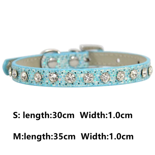 Bling Rhinestone Dog Collar