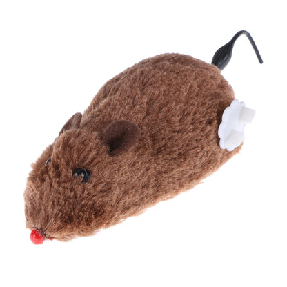 Plush Spring Mouse Interactive Cat Toy